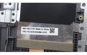 Lenovo 5CB1K94966 Tastatur inkl. Topcase schweiz L82XB AG BL