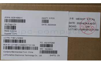 Lenovo 5CB1K95011 Tastatur inkl. Topcase ASM_FRA L82XB AGFP BL