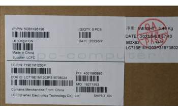 Lenovo 5CB1K95196 Tastatur inkl. Topcase ASM_BEL L82XM AB BL