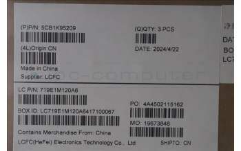 Lenovo 5CB1K95209 Tastatur inkl. Topcase ASM_HUN L82XM AB BL