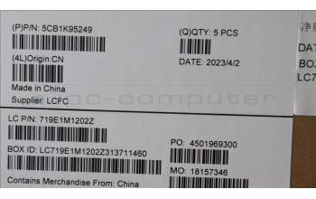 Lenovo 5CB1K95249 Tastatur inkl. Topcase ASM_SLV L82XM AB NBL