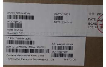 Lenovo 5CB1K96365 Tastatur inkl. Topcase ASM_BUL L82XM ABFP NBL