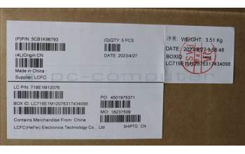 Lenovo 5CB1K96793 Tastatur inkl. Topcase deutsch L82XM AG BL