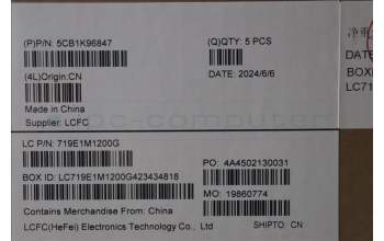 Lenovo 5CB1K96847 Tastatur inkl. Topcase ASM_BEL L82XM AGFP BL