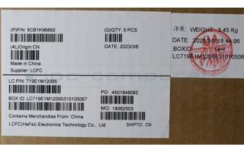 Lenovo 5CB1K96892 Tastatur inkl. Topcase ASM_ARA L82XM AGFP NBL