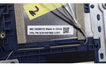 Lenovo 5CB1K97900 Tastatur inkl. Topcase ASM_FRA L82XL NFP ABNBL