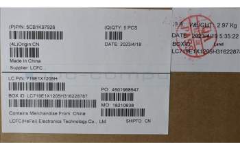 Lenovo 5CB1K97926 Tastatur inkl. Topcase ASM_FRA L82XL NFP AG BL