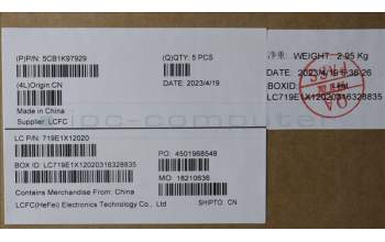 Lenovo 5CB1K97929 Tastatur inkl. Topcase deutsch L82XL NFP AG BL