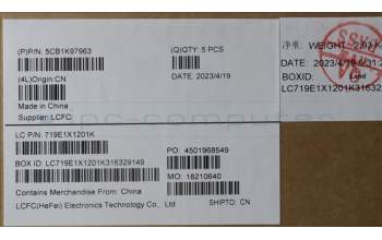 Lenovo 5CB1K97963 Tastatur inkl. Topcase ASM_FRA L82XL NFP AGNBL