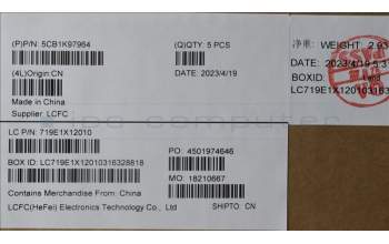 Lenovo 5CB1K97964 Tastatur inkl. Topcase deutsch L82XL NFP AGNBL