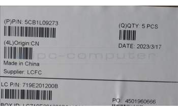 Lenovo 5CB1L09273 Tastatur inkl. Topcase ASM_UKR L82YU BK