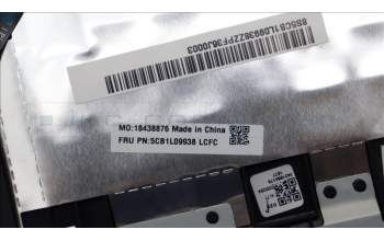 Lenovo 5CB1L09938 Tastatur inkl. Topcase deutsch L82WQ WH WT WOL