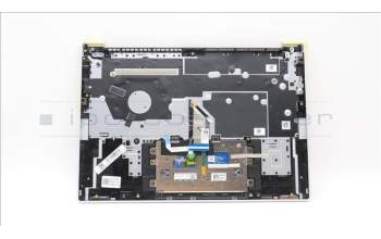 Lenovo 5CB1L10854 C-Cover with keyboard, German, Cloud Grey, Backlight, Non-Fingerprint, UK