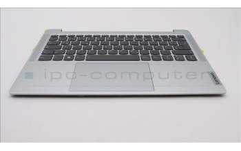 Lenovo 5CB1L10854 C-Cover with keyboard, German, Cloud Grey, Backlight, Non-Fingerprint, UK