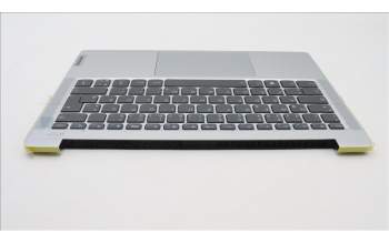 Lenovo 5CB1L10854 C-Cover with keyboard, German, Cloud Grey, Backlight, Non-Fingerprint, UK