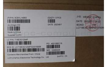 Lenovo 5CB1L14993 Tastatur inkl. Topcase ASM_UKR L82XR NFP AG BL