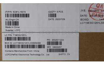 Lenovo 5CB1L15015 Tastatur inkl. Topcase ASM_BEL L82XR NFP AGNBL