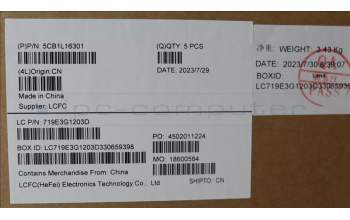 Lenovo 5CB1L16301 Tastatur inkl. TopcaseASM_EUROENGL82XRNFPAGNBL