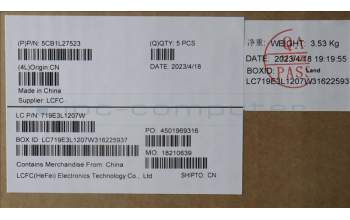 Lenovo 5CB1L27523 Tastatur inkl. Topcase ASM_SLV L82XQ AG BL