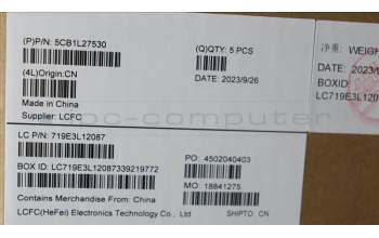 Lenovo 5CB1L27530 Tastatur inkl. Topcase ASM_UKR L82XQ AG BL