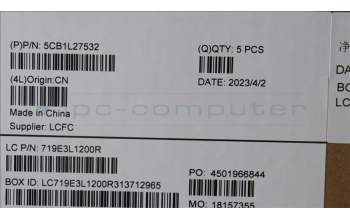 Lenovo 5CB1L27532 Tastatur inkl. Topcase ASM_ENG L82XQ AG NBL