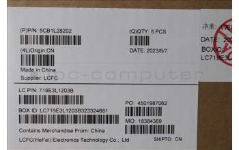 Lenovo 5CB1L28202 Tastatur inkl. Topcase ASM_NORDIC L82XQ AGFPBL