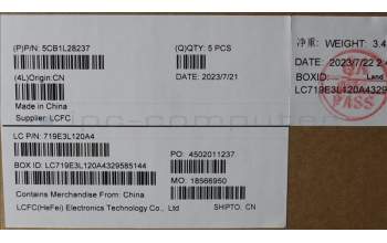 Lenovo 5CB1L28237 Tastatur inkl. Topcase schweiz L82XQ AGFP NBL