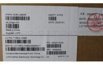 Lenovo 5CB1L28255 Tastatur inkl. Topcase deutsch L82XQ FB BL