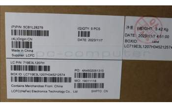 Lenovo 5CB1L28279 Tastatur inkl. Topcase ASM_ITA L82XQ FB NBL