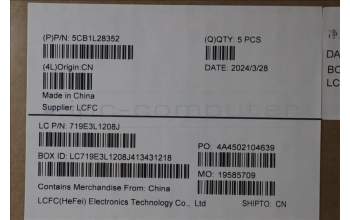 Lenovo 5CB1L28352 Tastatur inkl. Topcase ASM_FRA L82XQ FBFP NBL