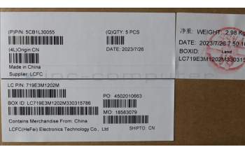 Lenovo 5CB1L30055 Tastatur inkl. Topcase ASM_HUN L82XN FP AG BL