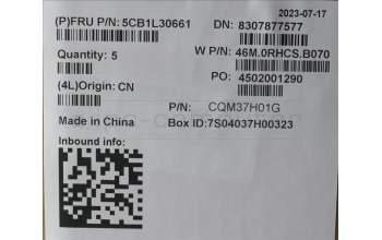 Lenovo 5CB1L30661 Tastatur inkl. Topcase spanisch W 82Y0 AG BL