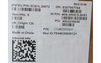 Lenovo 5CB1L30672 Tastatur inkl. Topcase ASM_ARA W 82Y0 AG BL