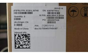 Lenovo 5CB1L30745 Tastatur inkl. Topcase schweiz W 82Y0 SB BL