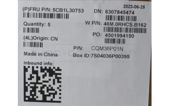 Lenovo 5CB1L30753 Tastatur inkl. Topcase ASM_UK W 82Y0 SB