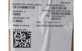 Lenovo 5CB1L30772 Tastatur inkl. Topcase ASM_NORDIC W 82Y0 SB