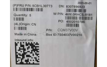 Lenovo 5CB1L30773 Tastatur inkl. Topcase ASM_BEL W 82Y0 SB