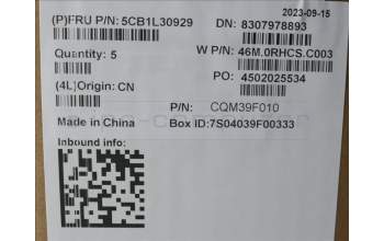 Lenovo 5CB1L30929 Tastatur inkl. Topcase ASM_UK W 82Y1 AB