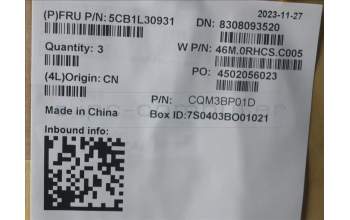 Lenovo 5CB1L30931 Tastatur inkl. Topcase spanisch W 82Y1 AB