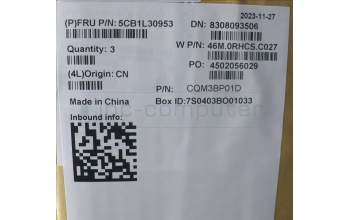 Lenovo 5CB1L30953 Tastatur inkl. Topcase ASM_EURO ENG W 82Y1 AB