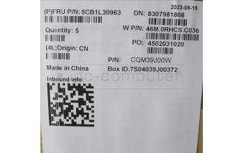 Lenovo 5CB1L30963 Tastatur inkl. Topcase ASM_ITA W 82Y1 AG