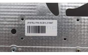 Lenovo 5CB1L31847 Tastatur inkl. Topcase ASM_NORDIC H82YN FPSTGY