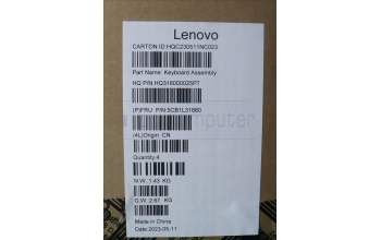 Lenovo 5CB1L31880 Tastatur inkl. Topcase ASM_POR H 82YN NFP STGY