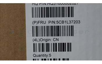 Lenovo 5CB1L37203 Tastatur inkl. Topcase ASM_ITA H 82YN NFP ARGY