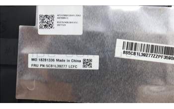 Lenovo 5CB1L39277 Tastatur inkl. Topcase ASM_UK L82WR RGB WTWOL