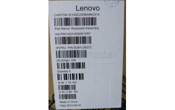 Lenovo 5CB1L39372 Tastatur inkl. Topcase ASM_BEL H 82Y7 STGYPS