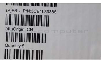 Lenovo 5CB1L39386 Tastatur inkl. Topcase ASM_ENG H 82Y7 STGYNPS