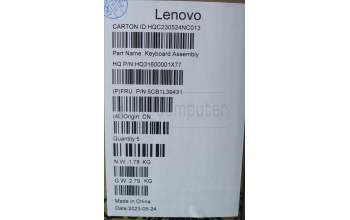 Lenovo 5CB1L39431 Tastatur inkl. Topcase ASM_ITA H 82Y7 STGYNPS