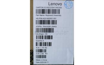 Lenovo 5CB1L39453 Tastatur inkl. Topcase ASM_POR H 82Y7 STGYPS