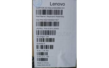 Lenovo 5CB1L39465 Tastatur inkl. Topcase spanisch H 82Y7STGYPS